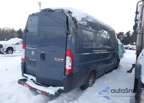 2020 Ram Promaster 3500 Cargo Van High Roof 159 Wb Ext z USA, uszkodzony, nr VIN 3C6URVJGXLE139796